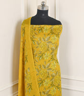 Burberry Yellow Unstitched Suit